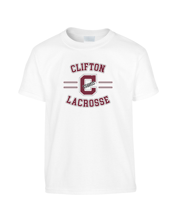 Clifton HS Lacrosse Curve - Youth Shirt