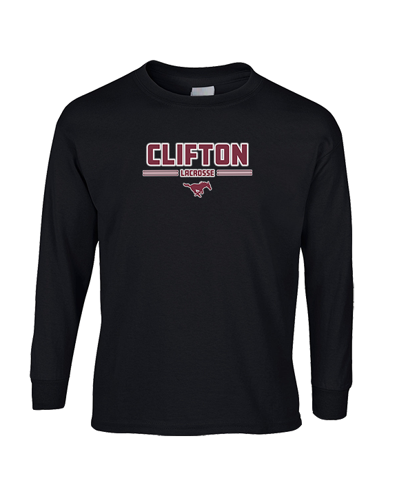 Clifton HS Lacrosse Keen - Cotton Longsleeve