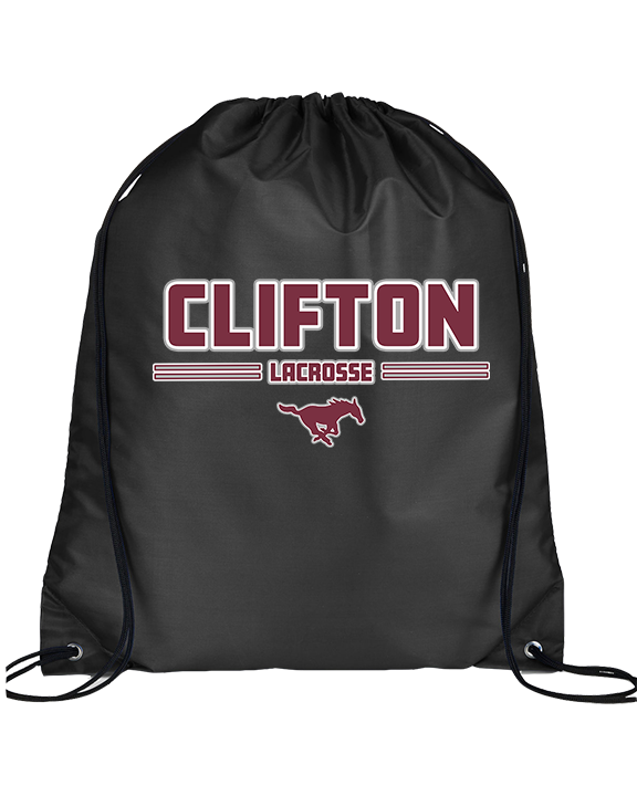 Clifton HS Lacrosse Keen - Drawstring Bag