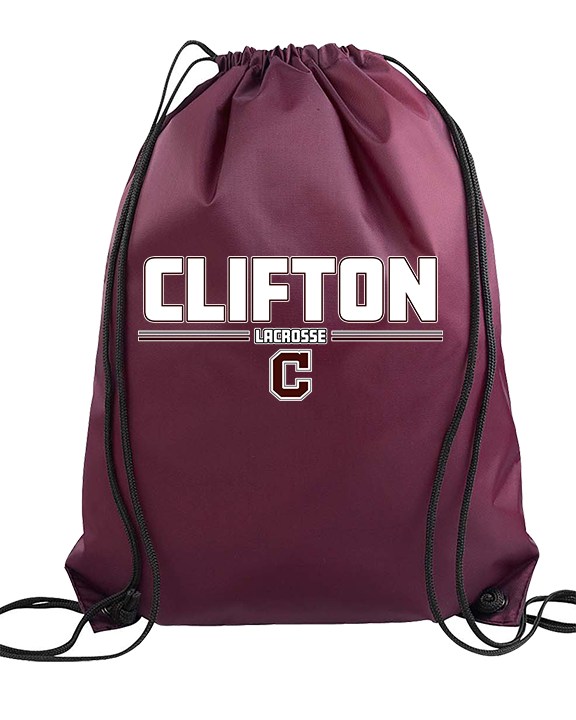 Clifton HS Lacrosse Keen - Drawstring Bag