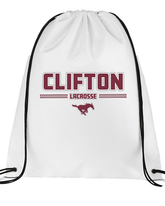Clifton HS Lacrosse Keen - Drawstring Bag