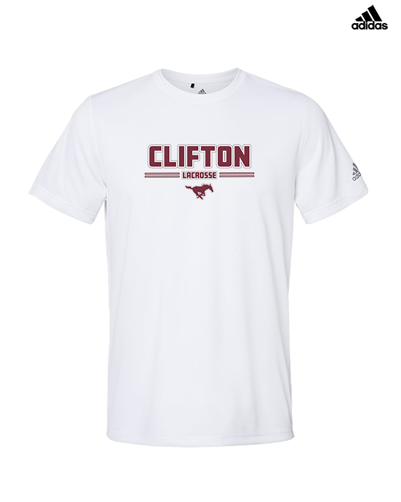 Clifton HS Lacrosse Keen - Mens Adidas Performance Shirt
