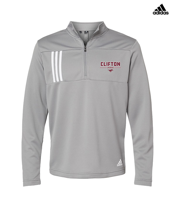 Clifton HS Lacrosse Keen - Mens Adidas Quarter Zip