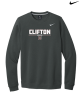 Clifton HS Lacrosse Keen - Mens Nike Crewneck