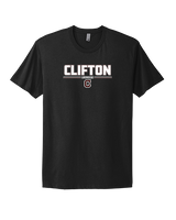 Clifton HS Lacrosse Keen - Mens Select Cotton T-Shirt