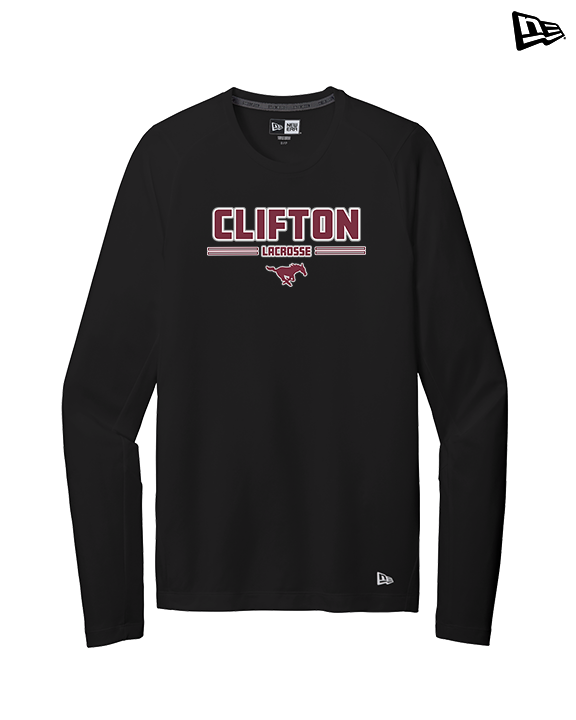Clifton HS Lacrosse Keen - New Era Performance Long Sleeve