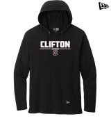 Clifton HS Lacrosse Keen - New Era Tri-Blend Hoodie
