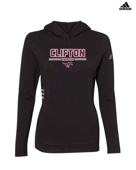 Clifton HS Lacrosse Keen - Womens Adidas Hoodie