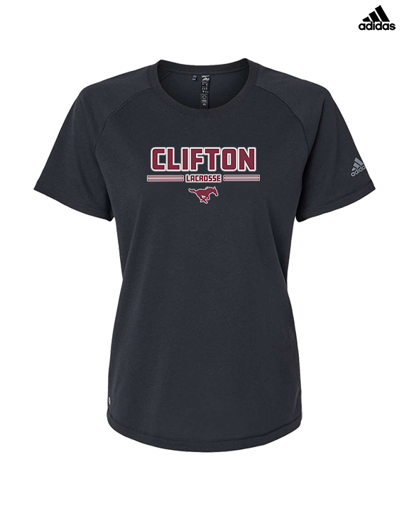 Clifton HS Lacrosse Keen - Womens Adidas Performance Shirt