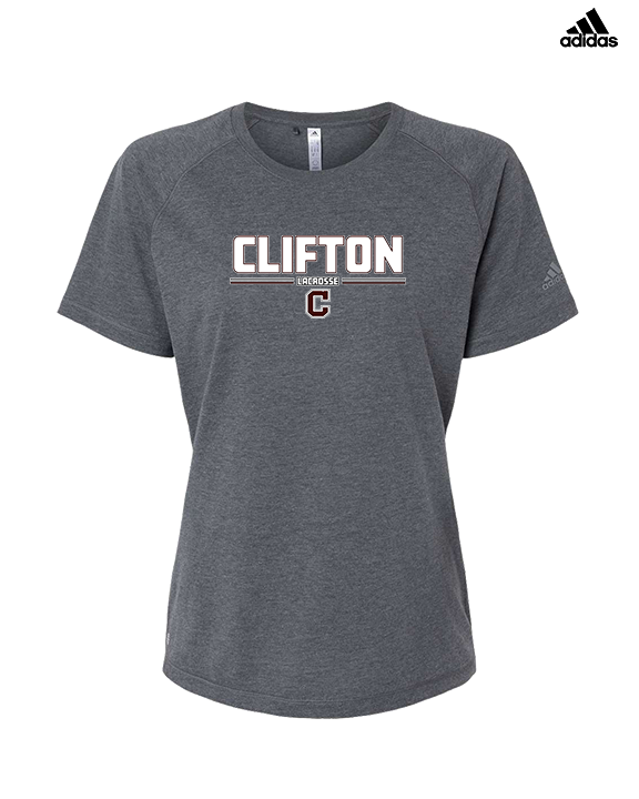 Clifton HS Lacrosse Keen - Womens Adidas Performance Shirt