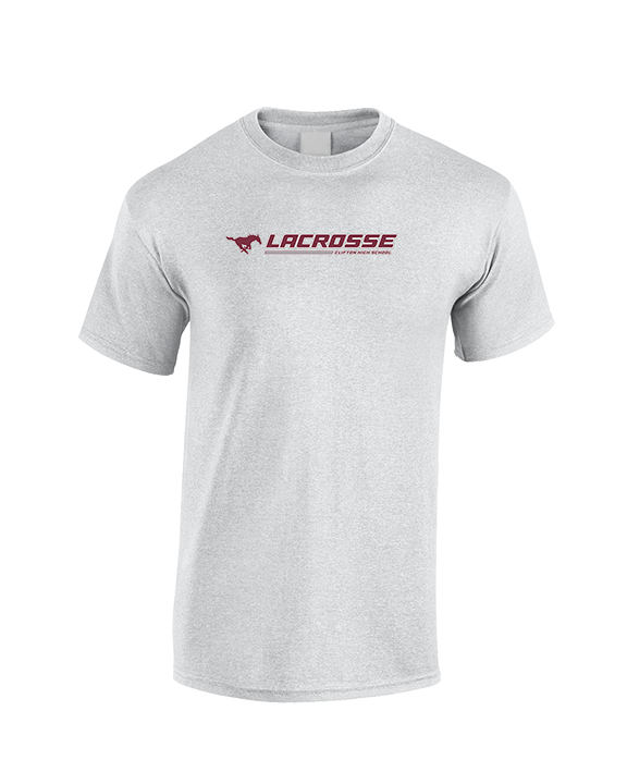 Clifton HS Lacrosse Lines - Cotton T-Shirt
