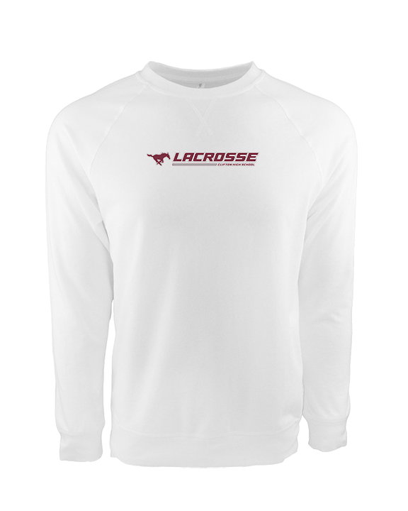 Clifton HS Lacrosse Lines - Crewneck Sweatshirt