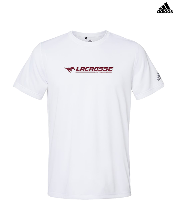Clifton HS Lacrosse Lines - Mens Adidas Performance Shirt