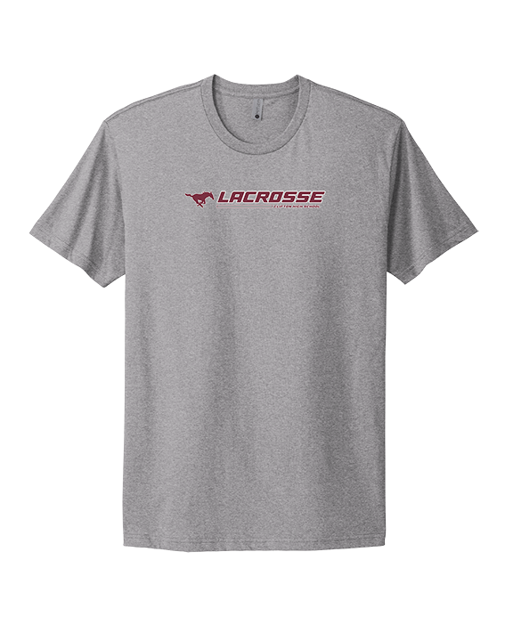 Clifton HS Lacrosse Lines - Mens Select Cotton T-Shirt