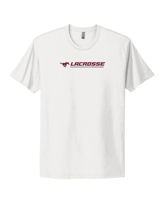 Clifton HS Lacrosse Lines - Mens Select Cotton T-Shirt