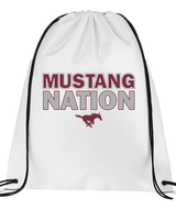 Clifton HS Lacrosse Nation - Drawstring Bag