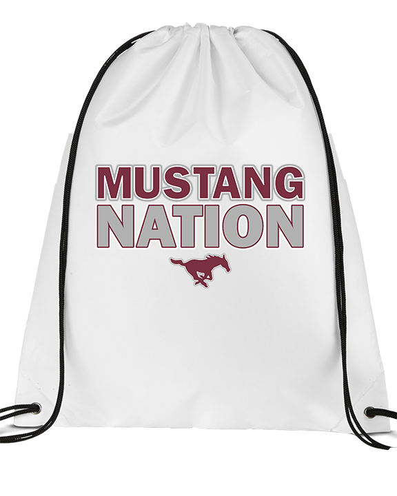 Clifton HS Lacrosse Nation - Drawstring Bag