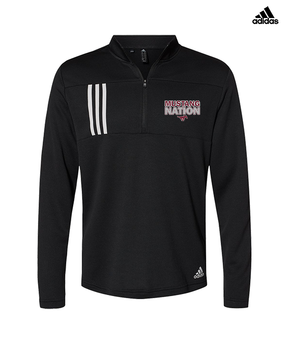 Clifton HS Lacrosse Nation - Mens Adidas Quarter Zip