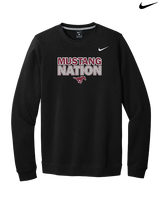 Clifton HS Lacrosse Nation - Mens Nike Crewneck