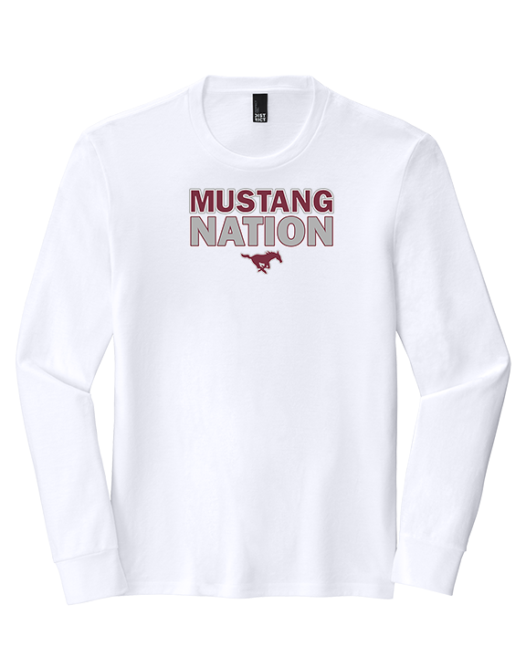 Clifton HS Lacrosse Nation - Tri-Blend Long Sleeve
