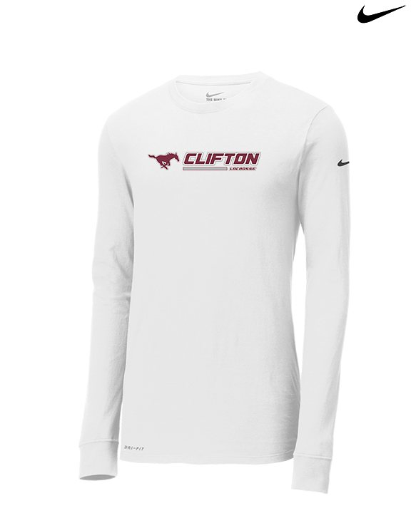 Clifton HS Lacrosse Switch - Mens Nike Longsleeve
