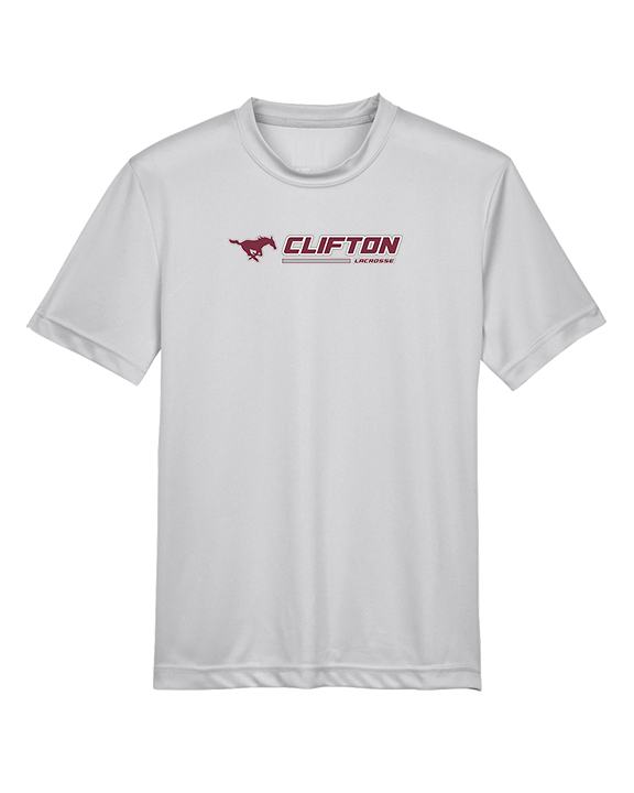 Clifton HS Lacrosse Switch - Youth Performance Shirt