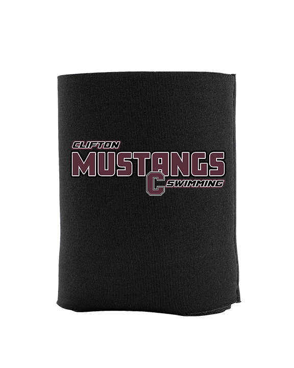 Clifton HS Swimming Bold - Koozie