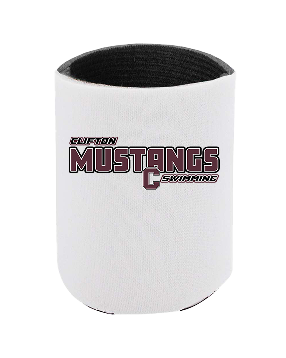 Clifton HS Swimming Bold - Koozie