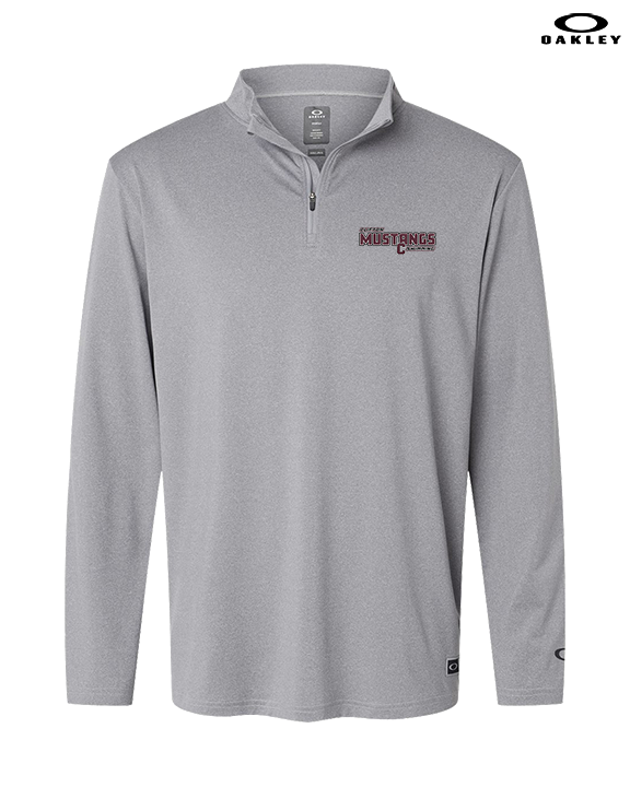Clifton HS Swimming Bold - Mens Oakley Quarter Zip