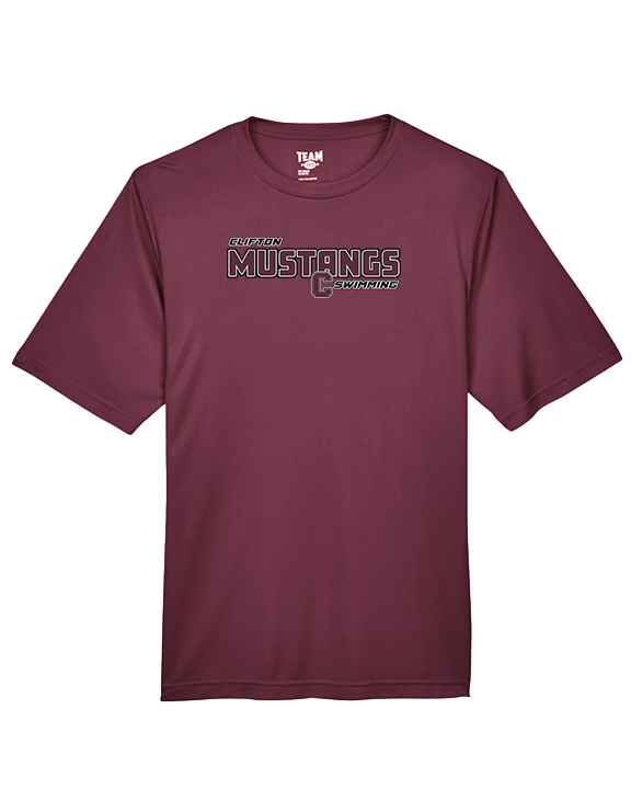 Clifton HS Swimming Bold - Performance Shirt