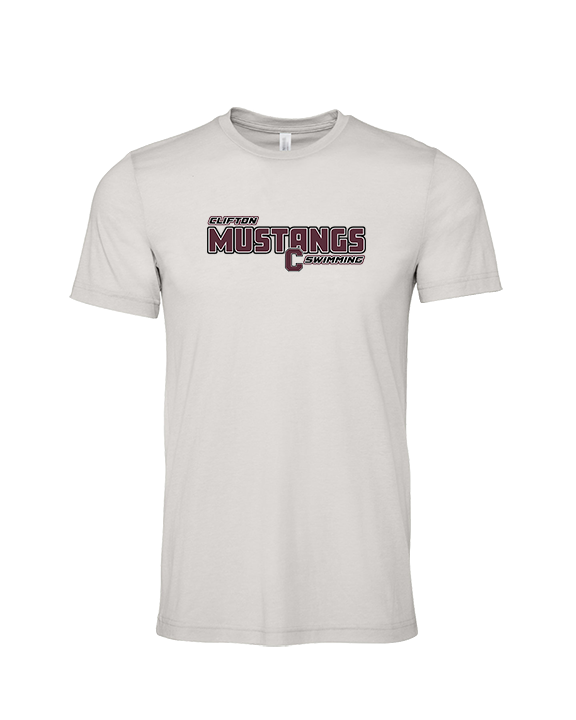 Clifton HS Swimming Bold - Tri-Blend Shirt