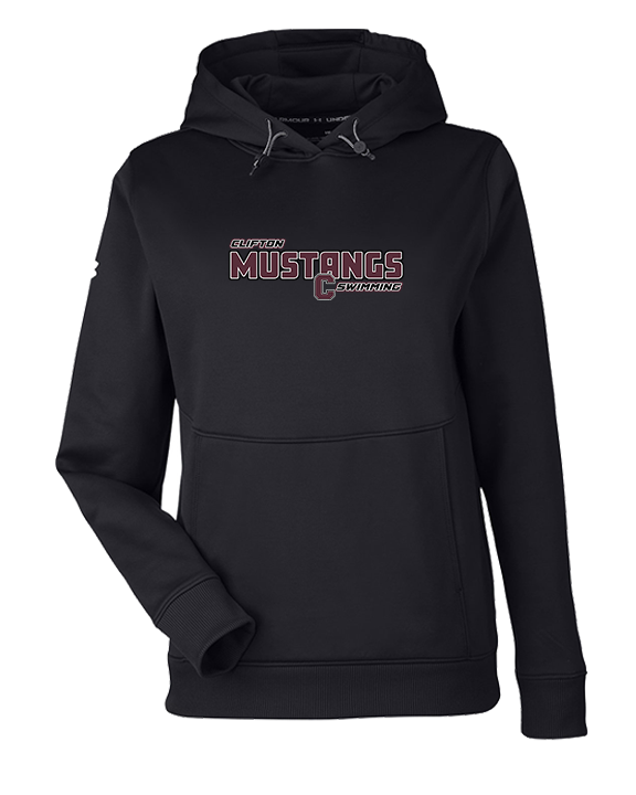 Clifton HS Swimming Bold - Under Armour Ladies Storm Fleece