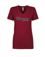 Clifton HS Swimming Bold - Womens Vneck