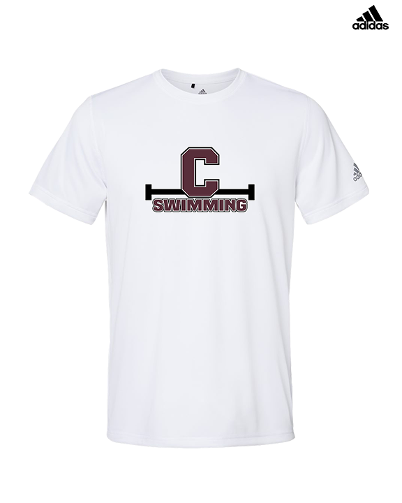 Clifton HS Swimming C1 - Mens Adidas Performance Shirt