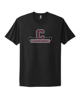 Clifton HS Swimming C1 - Mens Select Cotton T-Shirt