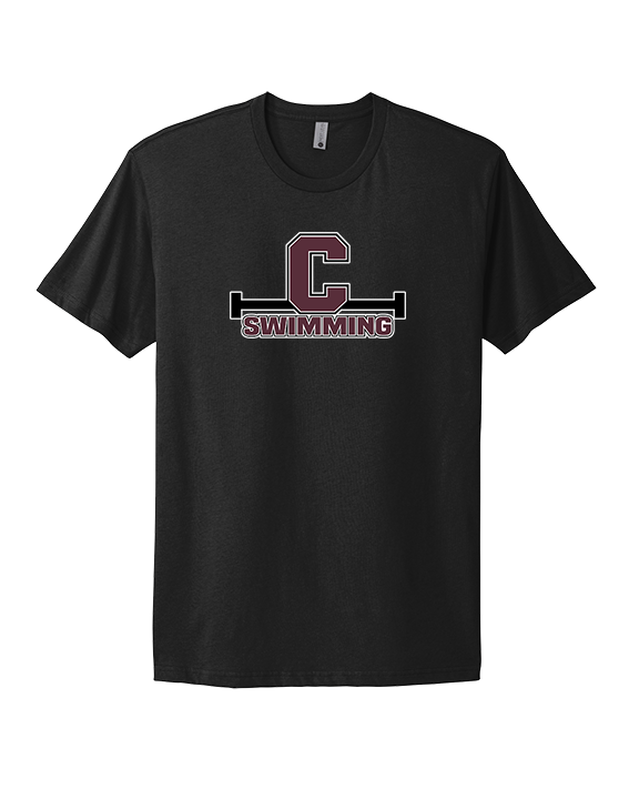 Clifton HS Swimming C1 - Mens Select Cotton T-Shirt