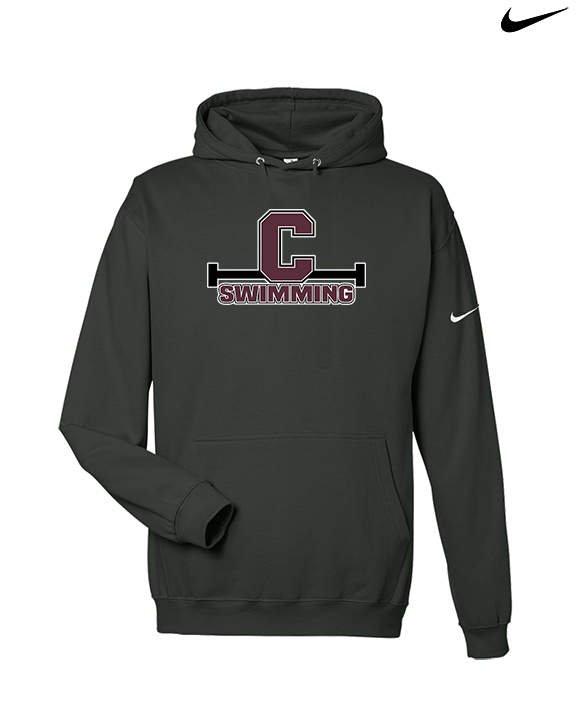 Clifton HS Swimming C1 - Nike Club Fleece Hoodie