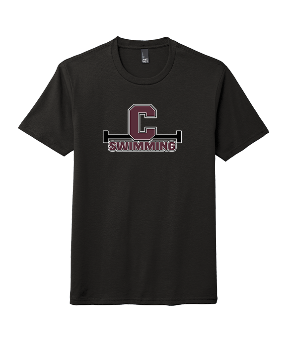 Clifton HS Swimming C1 - Tri-Blend Shirt