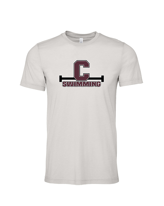 Clifton HS Swimming C1 - Tri-Blend Shirt