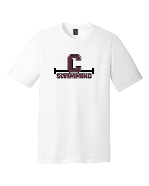 Clifton HS Swimming C1 - Tri-Blend Shirt