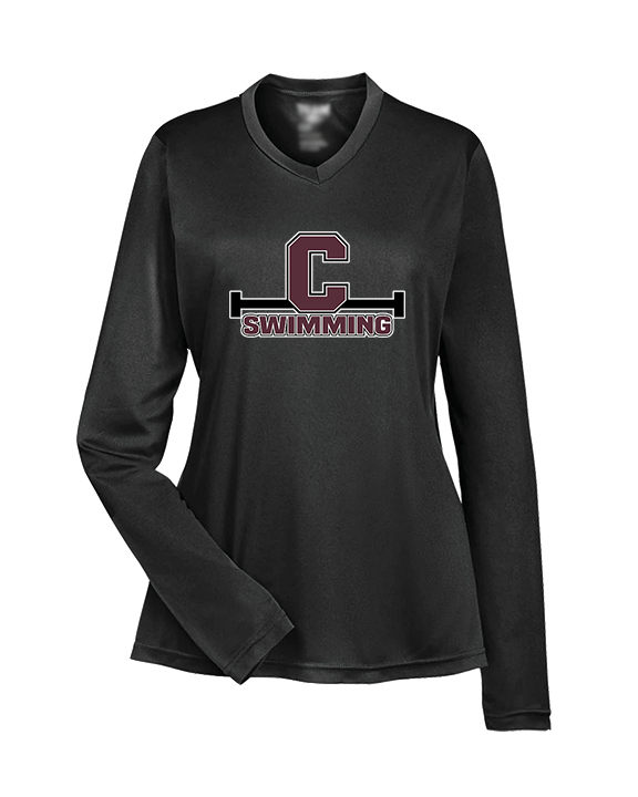 Clifton HS Swimming C1 - Womens Performance Longsleeve