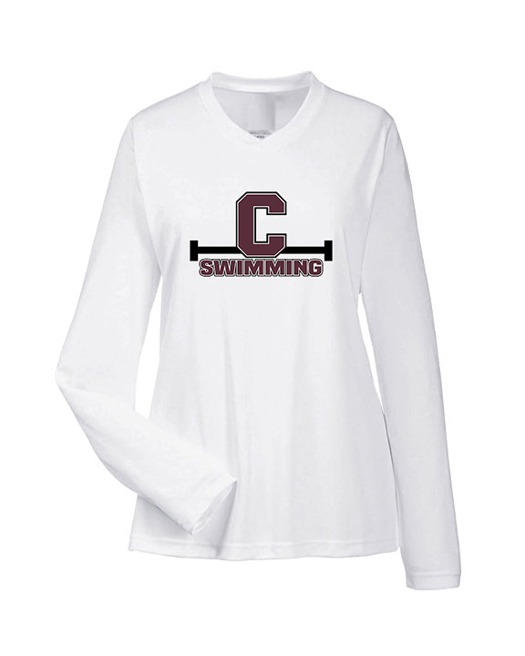 Clifton HS Swimming C1 - Womens Performance Longsleeve