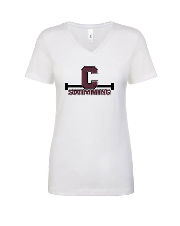 Clifton HS Swimming C1 - Womens Vneck