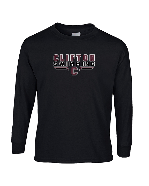 Clifton HS Swimming C2 - Cotton Longsleeve