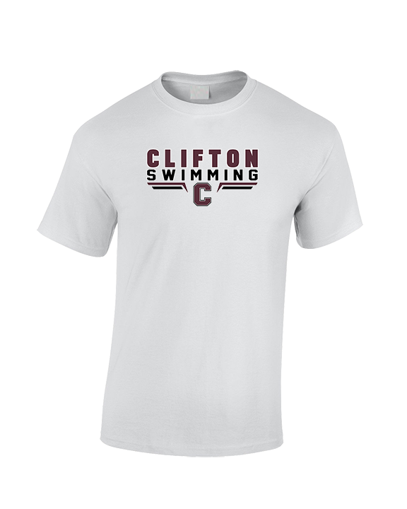 Clifton HS Swimming C2 - Cotton T-Shirt