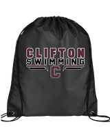 Clifton HS Swimming C2 - Drawstring Bag
