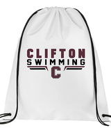 Clifton HS Swimming C2 - Drawstring Bag