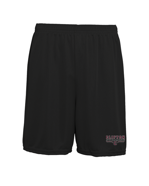 Clifton HS Swimming C2 - Mens 7inch Training Shorts