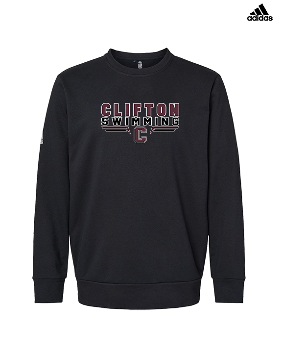 Clifton HS Swimming C2 - Mens Adidas Crewneck