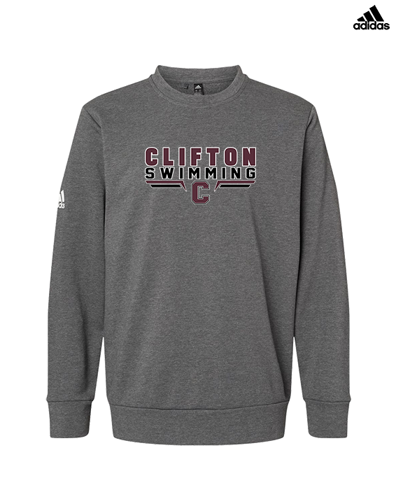 Clifton HS Swimming C2 - Mens Adidas Crewneck